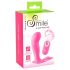 SMILE G-Spot Truse - oppladbar, trådløs strap-on vibrator (rosa)