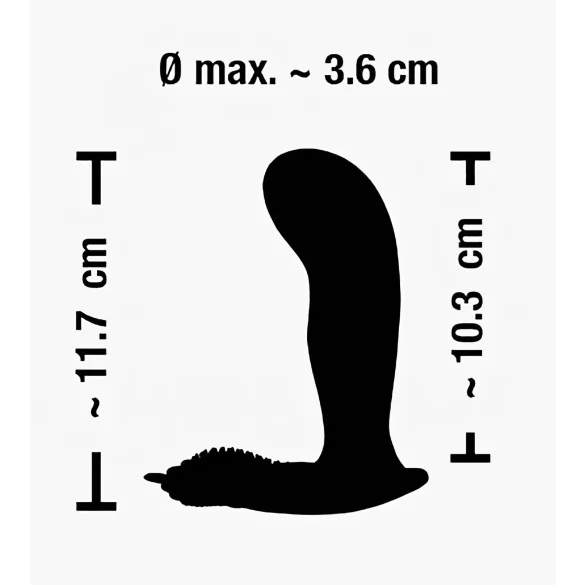 SMILE G-Spot Truse - oppladbar, trådløs strap-on vibrator (rosa)