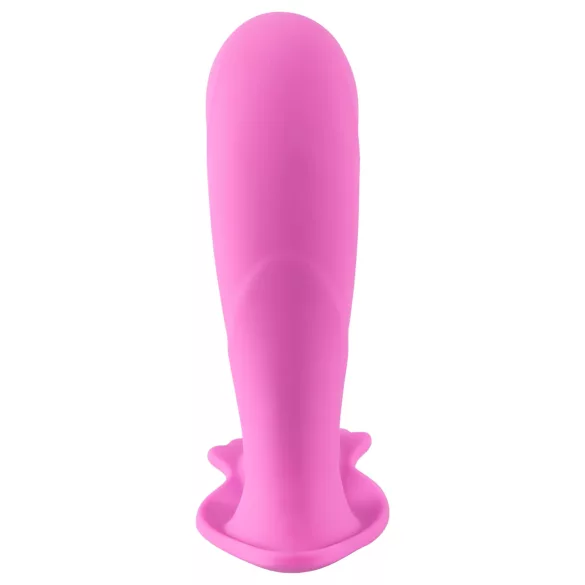 SMILE G-Spot Truse - oppladbar, trådløs strap-on vibrator (rosa)
