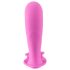 SMILE G-Spot Truse - oppladbar, trådløs strap-on vibrator (rosa)