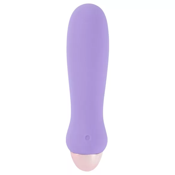 You2Toys - Cuties Mini Purple - oppladbar, silikon stavvibrator (lilla)