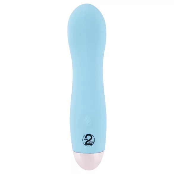 Cuties Mini Blå - Oppladbar G-punkt vibrator (turkis)