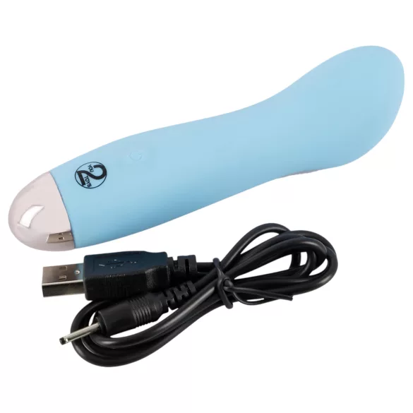 Cuties Mini Blå - Oppladbar G-punkt vibrator (turkis)