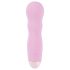 Cuties Mini Rose - Batteridrevet, bølgete vibrator (rosa)