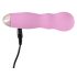 Cuties Mini Rose - Batteridrevet, bølgete vibrator (rosa)