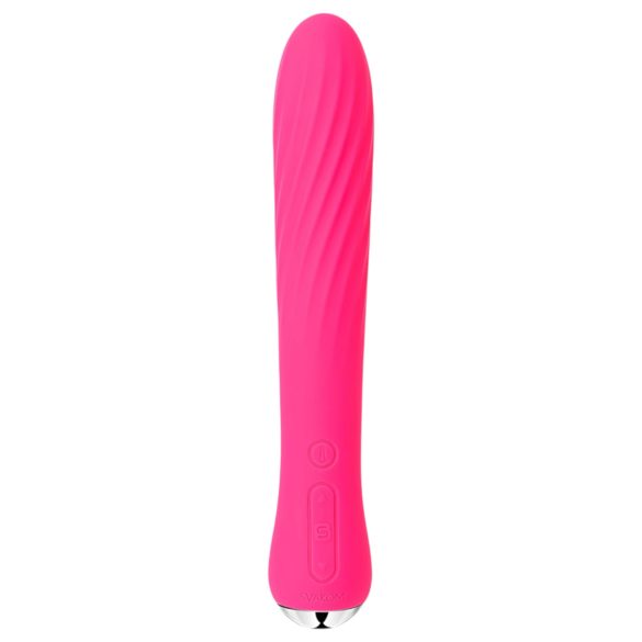 Svakom Anya - oppladbar varmestav vibrator (rød)