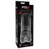 PDX Elite Extender Pro - Oppladbar Suge-Vibrator Kunstig Vagina (Svart)