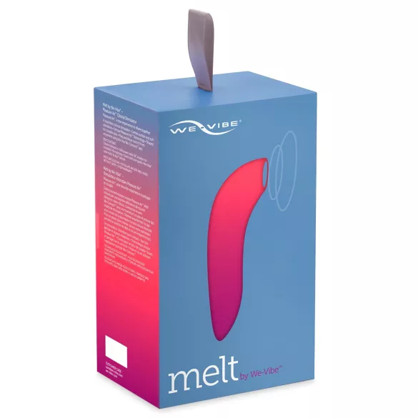 We-Vibe Melt - appstyrt klitorisstimulator med luftbølger (korall)