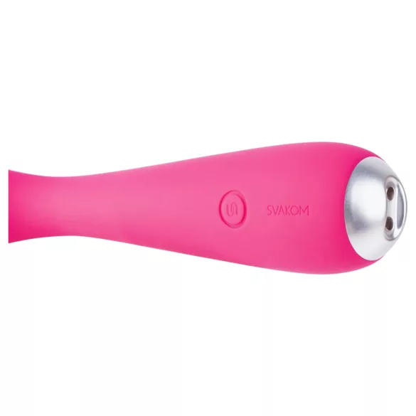 Svakom Iris - oppladbar, vanntett G-punkt vibrator (rød)
