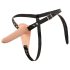You2Toys - Strap-On - oppladbar, påspennbar vibrator (naturlig)