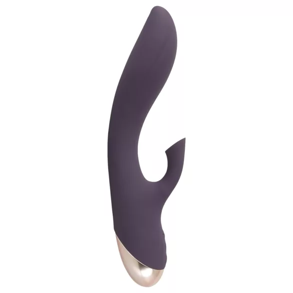 Javida - vanntett vibrator med klitorsuger (lilla)