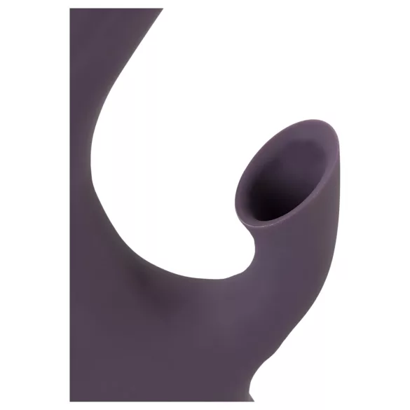 Javida - vanntett vibrator med klitorsuger (lilla)