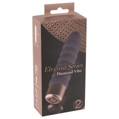 You2Toys Elegant Diamond - Oppladbar stangvibrator (lilla)
