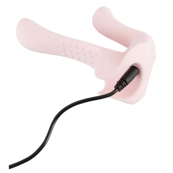 Couples Choice - parvibrator med 2 motorer (rosa)