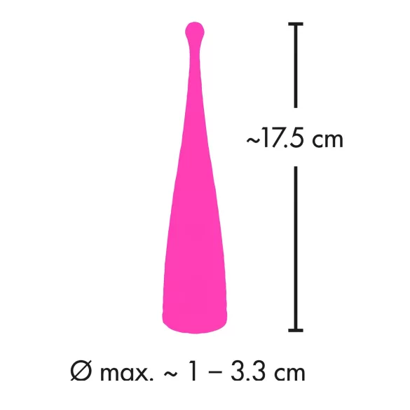 Couples Choice - oppladbar klitorisvibrator (rosa)