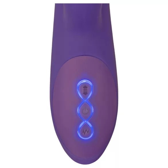 Smile Pearl - perlevibrator med skyvefunksjon (lilla)