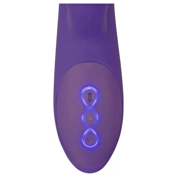 Smile Pearl - perlevibrator med skyvefunksjon (lilla)