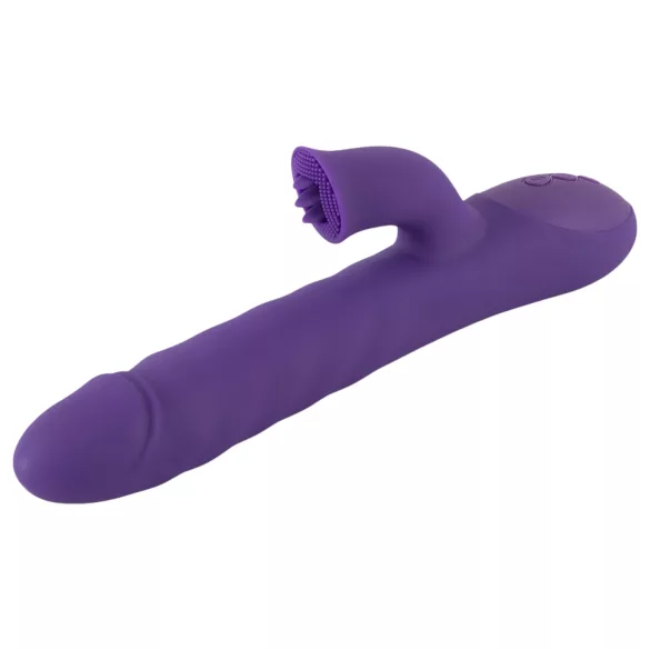 Smile Pearl - perlevibrator med skyvefunksjon (lilla)