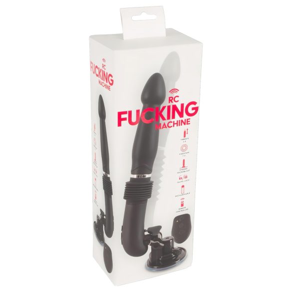 You2Toys - RC Elskovsmaskin - gjenoppladbar skyvevibrator (svart)