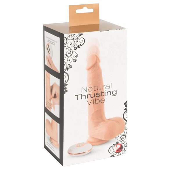 You2Toys - Naturlig - støtevibrator (natur)