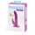Happyrabbit Strap-On - kanin festestroppvibrator (lilla)