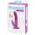 Happyrabbit Strap-On - kanin festestroppvibrator (lilla)