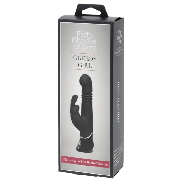 Fifty Shades of Grey Greedy Girl - Sort Rabbitvibrator