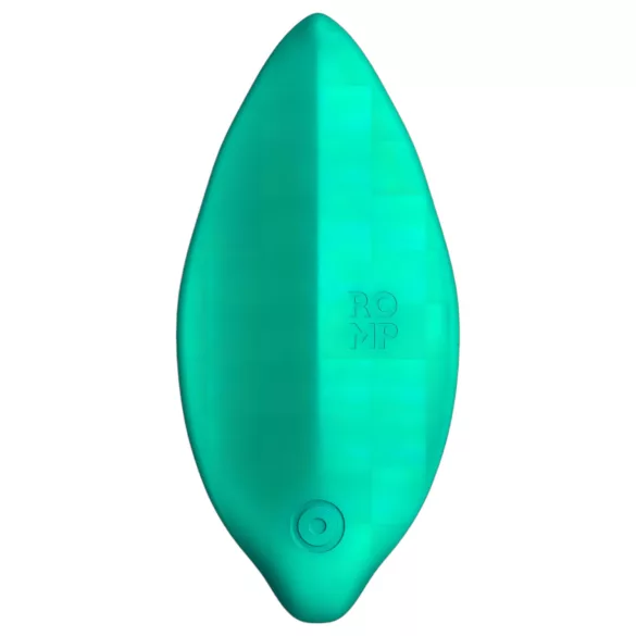 ROMP Wave - oppladbar, vanntett klitorisvibrator (grønn)