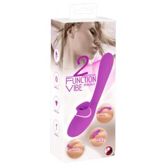 You2Toys 2-i-1 Oppladbar Vibrator - Lilla