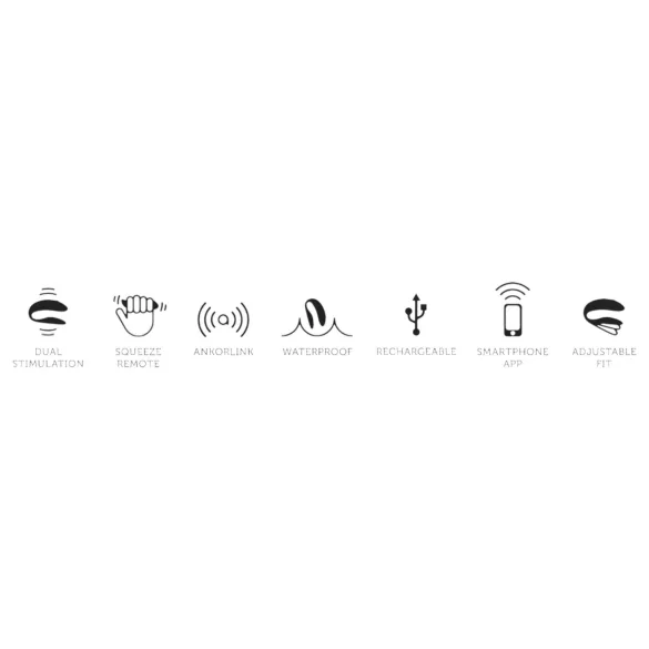 We-Vibe Chorus - Oppladbar, Smart Parvibrator (Rosa)