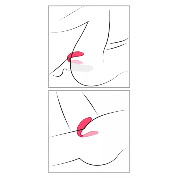 We-Vibe Chorus - Oppladbar, Smart Parvibrator (Rosa)