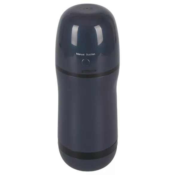 Rebel - 2i1 sugende, vibrerende masturbator (svart)