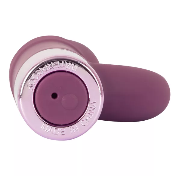 Rabbit Vibe - oppladbar G-punktvibrator med klitorisstimulator (lilla)