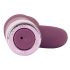 Rabbit Vibe - oppladbar G-punktvibrator med klitorisstimulator (lilla)