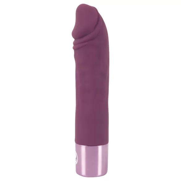 You2Toys Elegant Realistisk - oppladbar, vanntett vibrator (lilla)