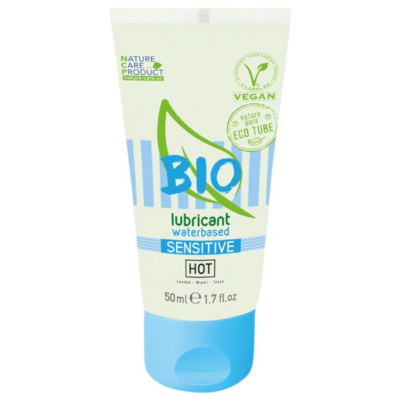 HOT Bio Sensitive - vegansk vannbasert glidemiddel (50ml)