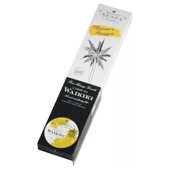 Petits Joujoux Waikiki massasjelys - kokosnøtt-ananas (5x43ml)