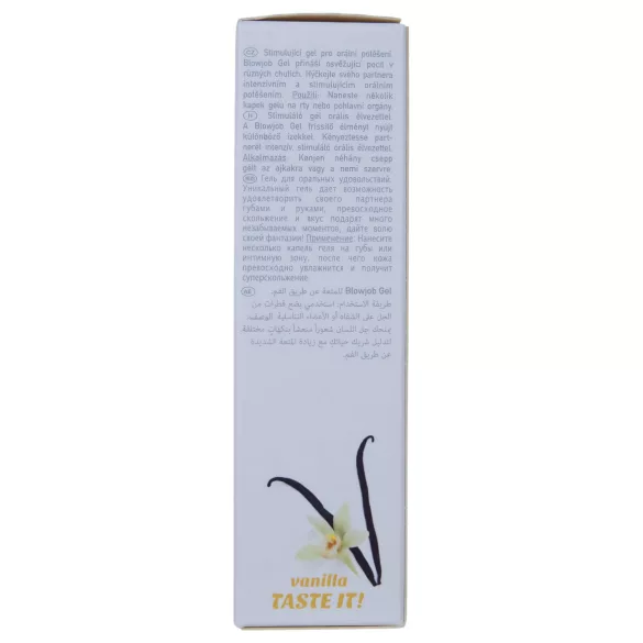 Blow Gel - oral glidemiddel med vanilje (50 ml)