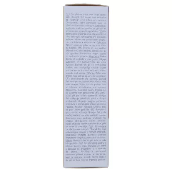 Blow Gel - oral glidemiddel med vanilje (50 ml)