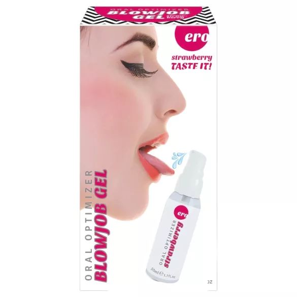 HOT - Blowjob-gel - munnsex-glidemiddel - jordbær (50 ml)