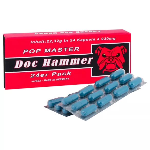 Doc Hammer - kosttilskudd kapsler - unisex (24 stk)