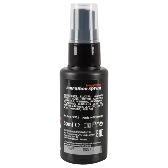 HOT Langvarig Kraft Maraton - forsinkelsesspray for utløsning (50ml)