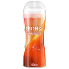 Durex 2-i-1 massasjeolje - Ylang Ylang (200ml)