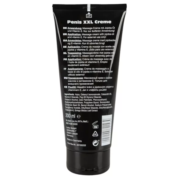 XXL Penis - Intimkrem for Menn (200ml)