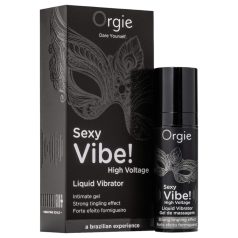   Orgie Sexy Vibe Høy Spenning - unisex flytende vibrator (15 ml)