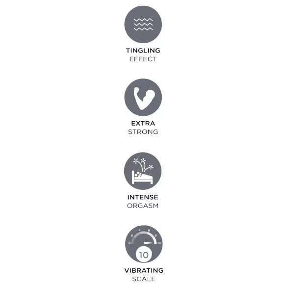 Orgie Sexy Vibe Høy Spenning - unisex flytende vibrator (15 ml)