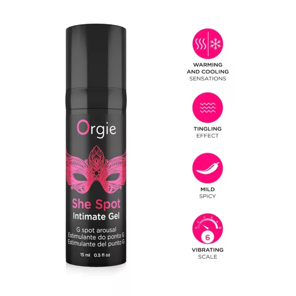 Orgie She Spot - G-punkt stimulerende serum (15 ml)