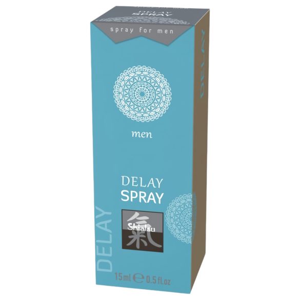 HOT Shiatsu Delay - forsinkelsesspray for utløsning for menn (15 ml)