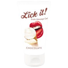 Lick it! - 2i1 spiselig glidemiddel - hvit sjokolade (50ml)