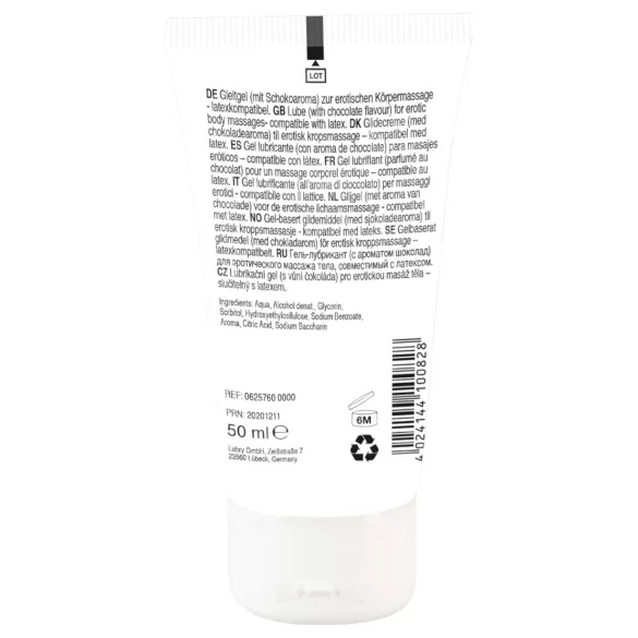 Lick it! - 2i1 spiselig glidemiddel - hvit sjokolade (50ml)